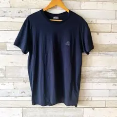 DIESEL ディーゼル☆メンズ☆Tシャツ☆半袖☆XLサイズ☆ネイビー