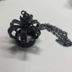 水曜日のアリス 王冠ネックレス 正規品 ブラック