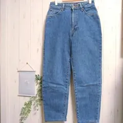 サムシング　ハイウエスト ライトブルーデニムパンツ〚30〛綿100%