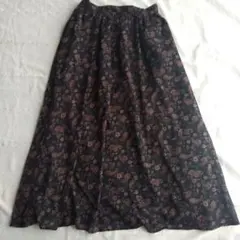 ペイズリー ロングスカート