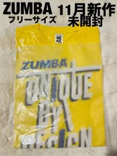 ZUMBA フリーサイズ Tシャツ イエロー