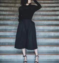 【nala】 ドレスパンツ　ホワイト nala ドレスパンツ 白