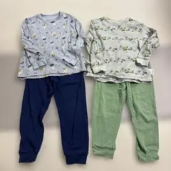 【匿名配送】UNIQLOパジャマ110センチ　まとめ売り