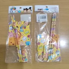 ディズニー 4点文具セット×2