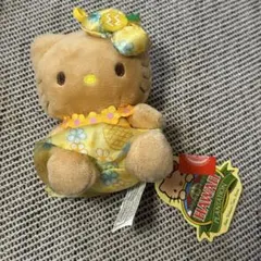 ハワイドールプランテーション限定 日焼けキティ ぬいぐるみキーホルダー