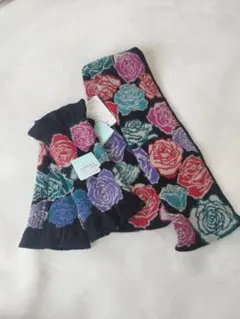 プチマフラー＆ハンドウォーマー 2点セット　新品タグ付き　ラシクモア