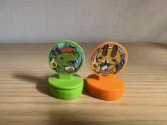 妖怪ウォッチ コマさん＆コマじろう スタンプ 2個セット