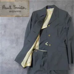 Paul Smith グレー パンツスーツ　ウール　レディース　40