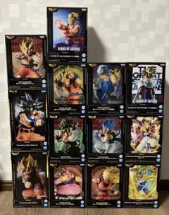 ドラゴンボール　プライズフィギュア　14点セット ※説明欄必読下さい ドラゴンボール プライズフィギュア 14点セット ※説明欄必読下さい