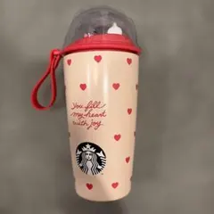 スタバ バレンタイン2026 カップシェイプステンレスボトル ハート 355ml