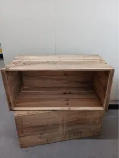 りんご箱　B品　2箱1組
