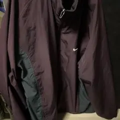 Nike ナイロンジャケット パープル/グレー