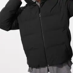 ユニクロ　シームレスダウンパーカ【MEN XLサイズ】ブラック