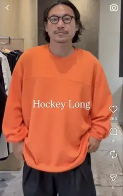fakiestance ロングスリーブ Tシャツ オレンジのサムネイル