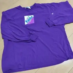 Fanta グレープロゴ 紫 Tシャツ