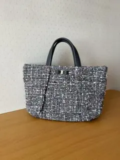 ツイード ハンドバッグ