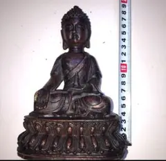 仏教美術　古銅　仏像　インド神　置物　V　A231 仏教美術 古銅 仏像 インド神 置物 V A231 - メルカリ