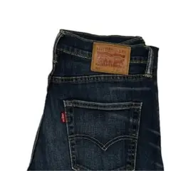 Levi's リーバイス 511 ストレートデニム ダークブルー 31インチ