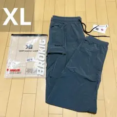 [BROKIG] ジップポケット スウェットパンツ メンズ 速乾・軽量 XL