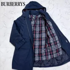 美品 バーバリー 3WAY ダウンライナー コート ノバチェック M ネイビーのサムネイル