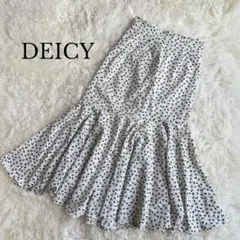 DEICY チェリー柄 ヘムフレアスカート マーメイドスカートのサムネイル