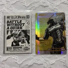 【匿名配送】 オールマイト 原画展 入場特典 ヒロアカ ヒロアカ展 2枚セット