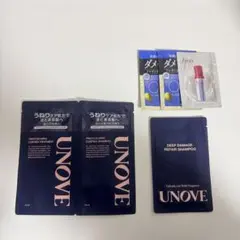 ヘアケア試供品 セット 6点 UNOVE fino ヘアオイル シャントリ