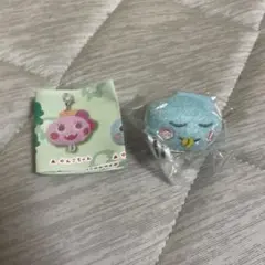 新ざわざわ森のがんこちゃん　ぬいぐるみチャーム　かんぺーちゃんおやすみ