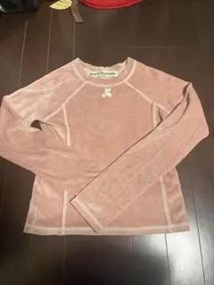 Rest&Recreation ベロア　ピンク　トップス