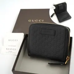 ✨未使用展示品・箱付き✨　GUCCI ミニ財布　マイクロGG インターロッキング