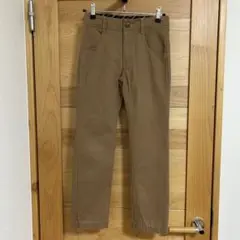 ikka イッカ キッズ チノパンツ ストレート 130 茶 ベージュのサムネイル