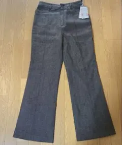 【新品未使用】 Putielal ウール混ストレッチパンツ　美尻　美脚　W70