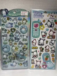 【正規品】うちゅるポップシール、平成はっぴーフォン　ポチャコ