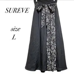 シュリーブ 【SUREVE】 ロングスカート フレア ヒョウ柄 ウエストゴム