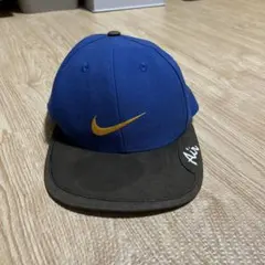 Nike 90s 青黒キャップ スウェードつば