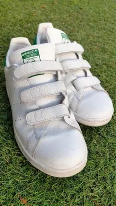 adidas Stan Smith ベルクロ スニーカー24cm