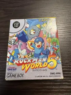 ロックマンワールド5 GB 必勝攻略法 必勝攻略本 ガイド MEGA MAN