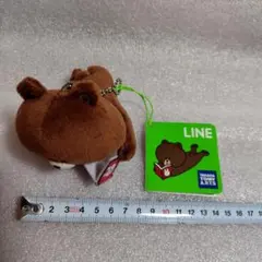 LINE FRIENDS ブラウン ぬいぐるみ マスコット