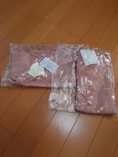 キッズ リブ編みロンT・パンツセット 100cm