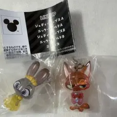 ズートピア2 めじるしアクセサリー　2点セット　ニック　ジュディ