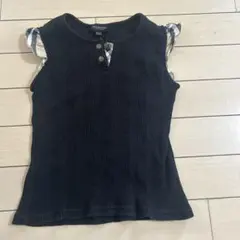 BURBERRY LONDON ノースリーブ 120A ブラックのサムネイル