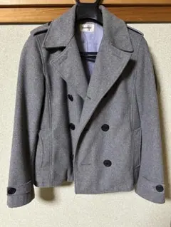 Glenmist グレー ピーコート Lサイズ