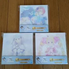 一番くじ Re:ゼロから始める異世界生活 キャンバスボード 3種セット