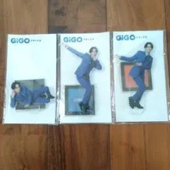 亀梨和也　GiGOコラボ　アクリルスタンド　Vol.1　Vol.2　Vol.3