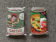 mitamemo缶バッジ トイ・ストーリー 2種セット ウッディ エイリアン