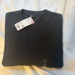 【新品】UNIQLO ボクシークロップドT ダークグレー Sサイズ