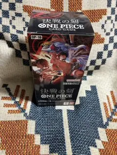 ワンピースカードゲーム 決戦の刻 OP-16 1BOX テープカット