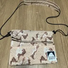 SIERRA DESIGNS ショルダーバッグ カモフラージュ柄
