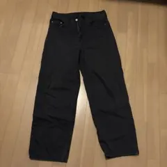 Levi's 578 デニムパンツ ブラック W28 L32 - メルカリ