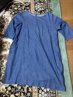 earth music &ecology七分袖ワンピース